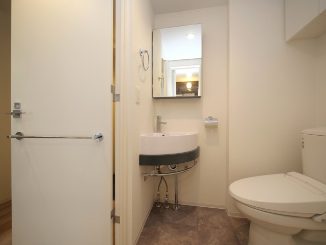 セレニテフラン新大阪の洗面所