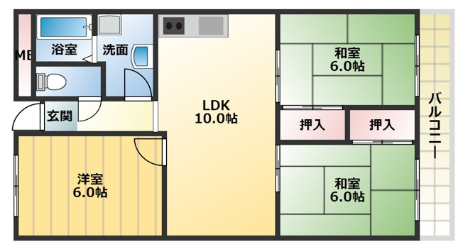 【間取り】 | ルネアルマーニ