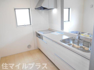 【キッチン】 | 須賀川市森宿新築一戸建て6棟 | キッチンでお料理をお楽しみください