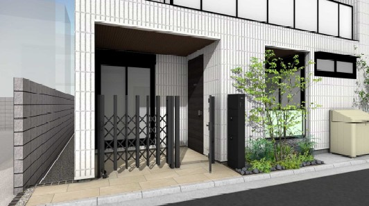 【エントランス】 | サウスステージ下目黒 | ※パース