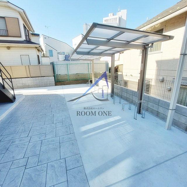 ケイ・アパルトメント山王のその他共用部分|駐輪スペースです。