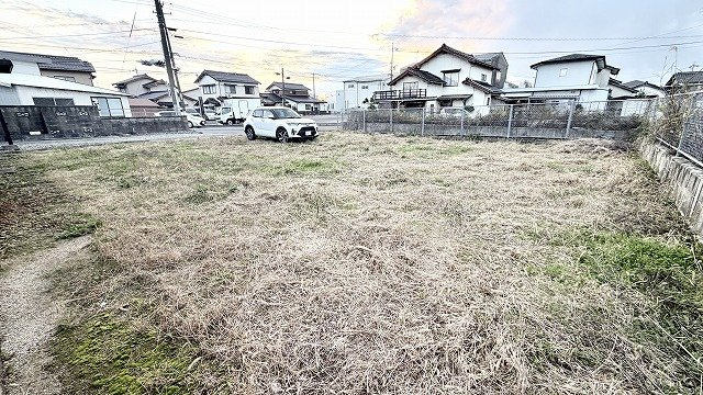 松江市浜佐田町　土地の外観|敷地奥側から道路側を撮影