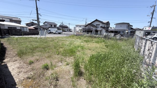 松江市浜佐田町　土地の外観|敷地奥側から道路側を撮影