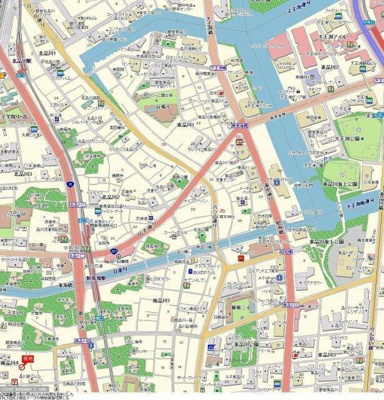 【地図】 | Ｌ－Ｆｌａｔ南品川 |  