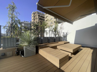 ROOTs　Shibuya Honmachiのバルコニー