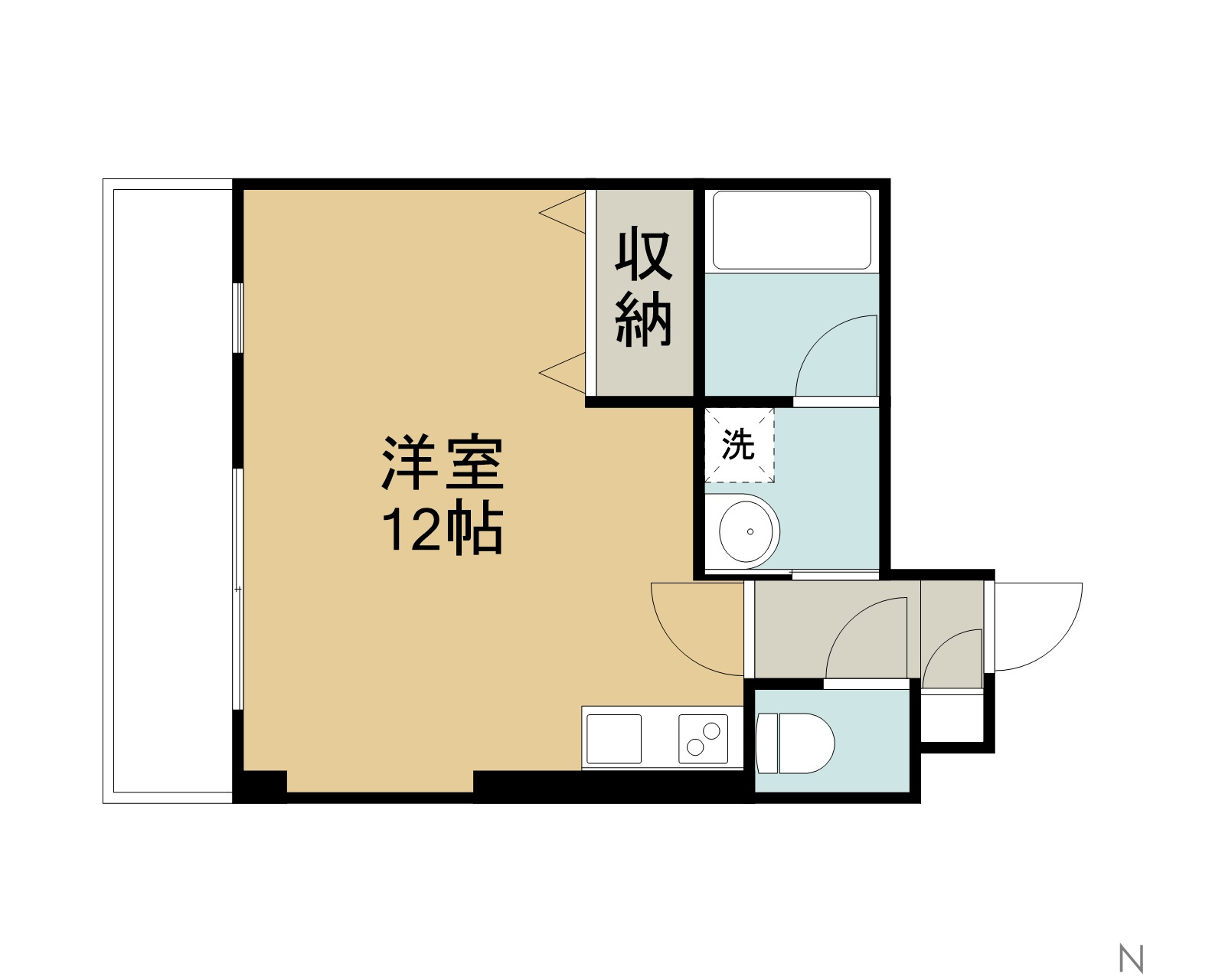 アイリスコートの間取り