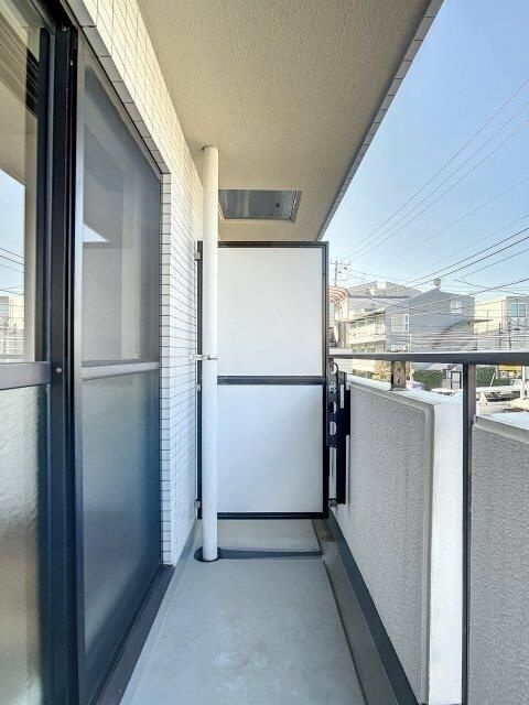 三協グリーンコート落合駅前第一のバルコニー