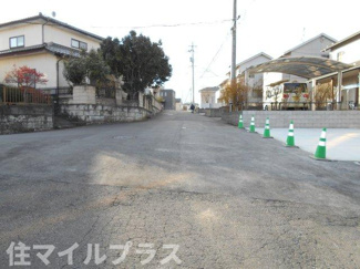 【前面道路含む現地写真】 | 須賀川市千日堂新築一戸建て1棟 | 前面道路含む現地写真です
