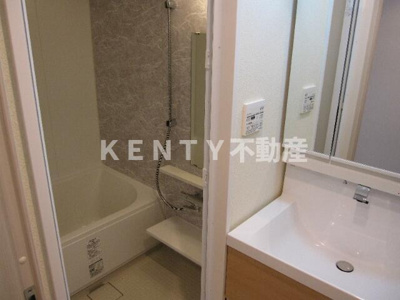 【洗面所】 | モンテジョア | 脱衣スペースもあります