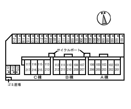 インペリアル　B棟の設備