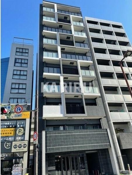 レシオス大阪城北詰の外観