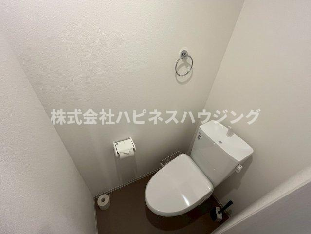 我孫子市柴崎台３丁目のアパートのトイレ