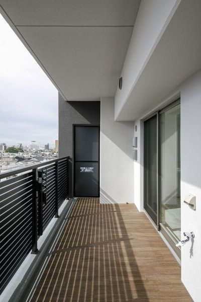 エステムプラザ名古屋UXのバルコニー