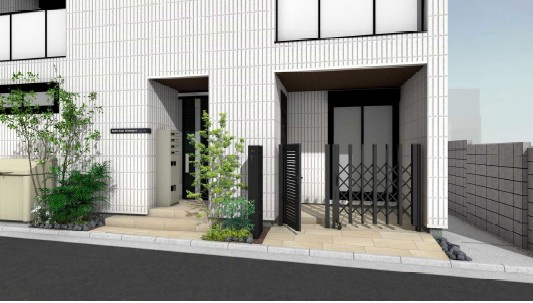 【エントランス】 | サウスステージ下目黒 | ※パース