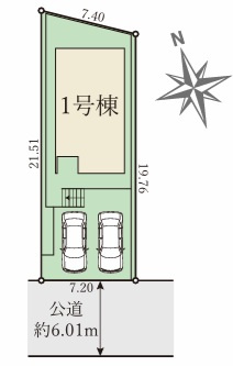 【区画図】 | Terrechez京都市伏見区桃山紅雪町１期 | 区画図