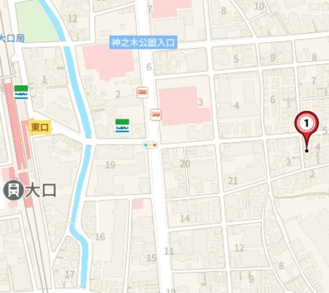 Ｍａｉｓｏｎ　Ｌｕａｎａの地図