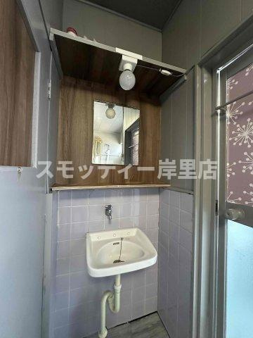 太平マンションの洗面所