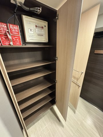 オハナ昭島中神の玄関