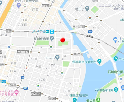 【地図】 | クィーンズパレス東京中央 | クィーンズパレス東京中央