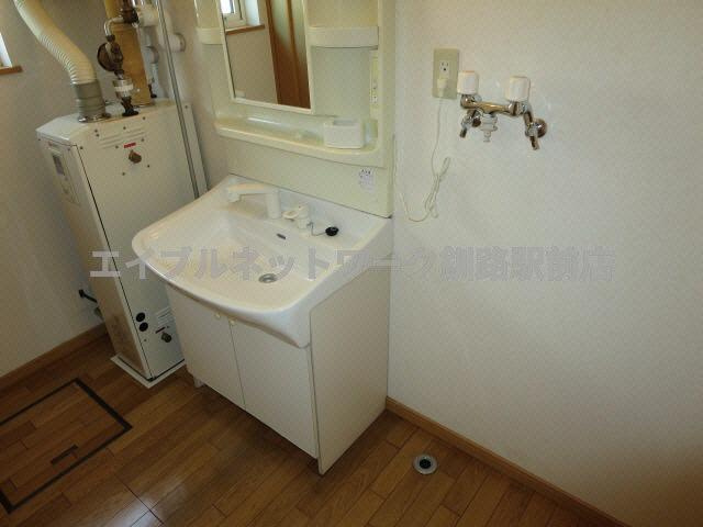 ブルーハーバーの洗面所