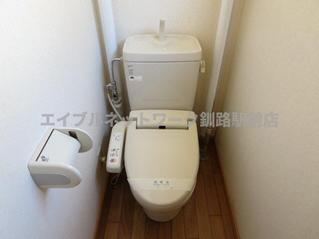 ブルーハーバーのトイレ