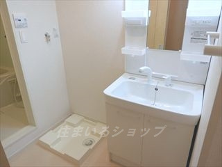 広島市安佐北区亀山２丁目のアパートの洗面所|シャンプードレッサー
