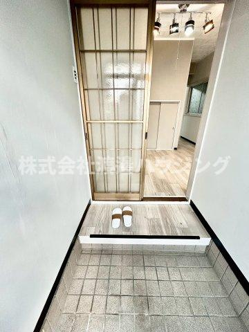 パークサイド東花園の玄関