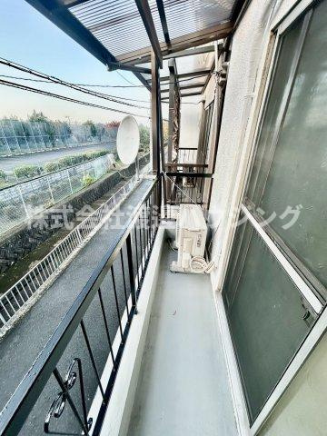 パークサイド東花園のバルコニー