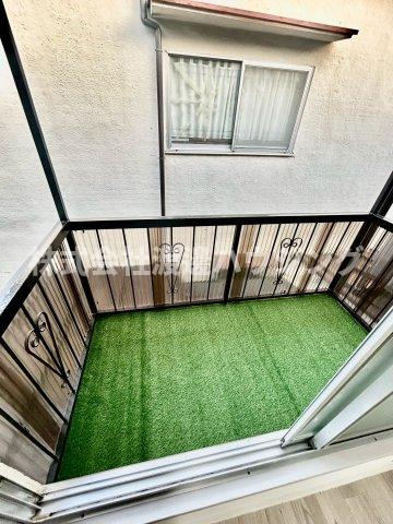 パークサイド東花園のバルコニー