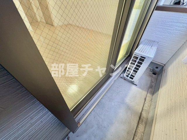 グランコート山王のバルコニー