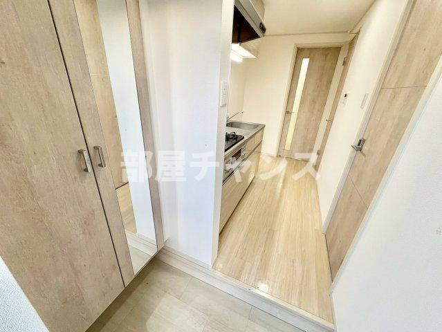 グランコート山王の玄関