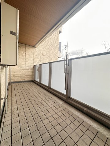 グランテージ高槻のバルコニー
