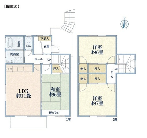 北ノ沢9丁目の間取り