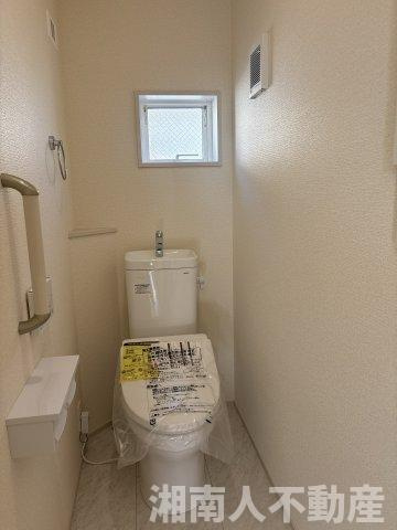 平塚市東中原1丁目　新築戸建のトイレ|トイレもきれいです