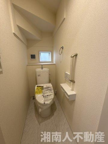 平塚市東中原1丁目　新築戸建のトイレ|トイレも気になるポイント