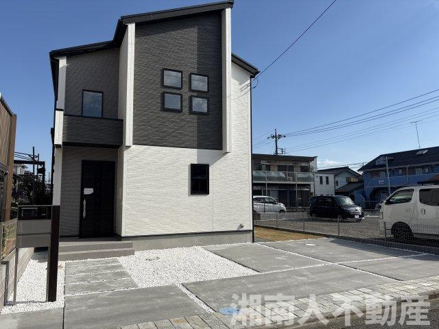 平塚市東中原1丁目　新築戸建の外観|おしゃれな外観です