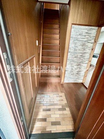 横枕西一戸建の玄関