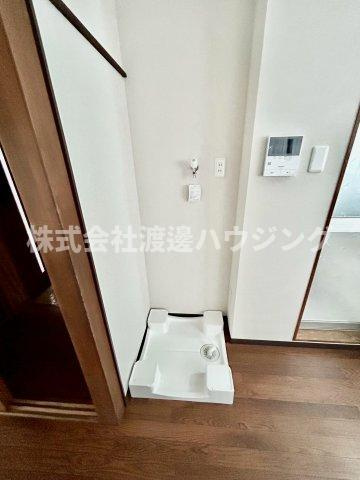 横枕西一戸建の設備|室内洗濯パン