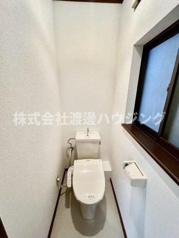 横枕西一戸建のトイレ
