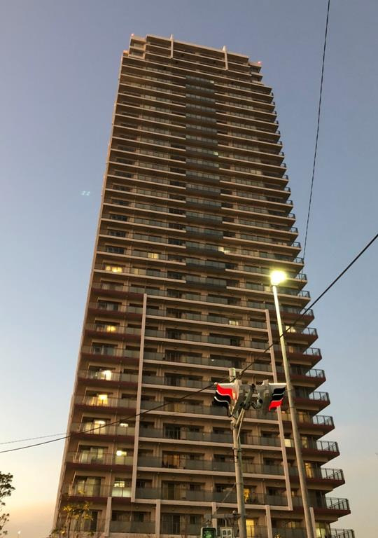 ユーカリが丘　スカイプラザ・ミライアタワーの外観