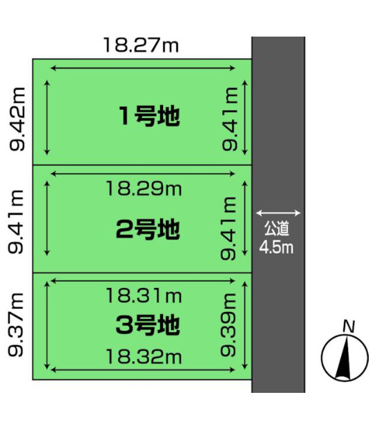 売土地　静岡市清水区高橋2丁目の土地図