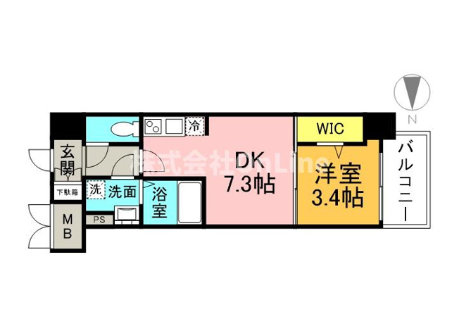 【間取り】 | JPレジデンス大阪城東4