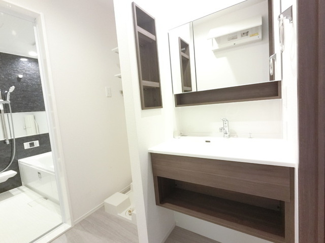 マヌールの洗面所|独立洗面台