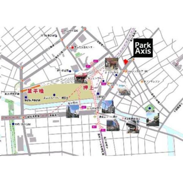 パークアクシス押上の地図