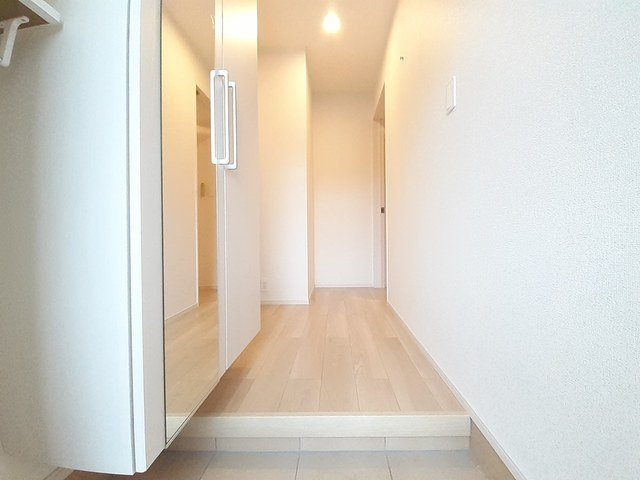 シャイン　ヒルの玄関|明るい玄関です