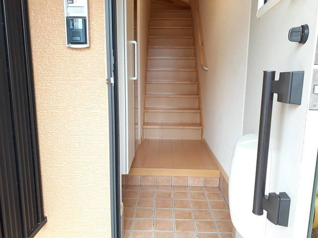 ブリアントビュ－　Ｂの玄関|ゆったりとした玄関です