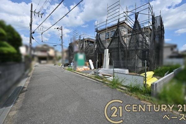 リナージュ中山町 ２号棟 ／新築一戸建の前面道路含む現地写真|■現地撮影写真■お気軽にお問い合わせくださいませ！