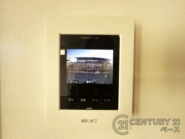 桜井市西之宮 ２号棟 ／新築一戸建の内装|ＴＶモニター付きインターホンで防犯対策もバッチリ！来客も一目でわかり安心です！