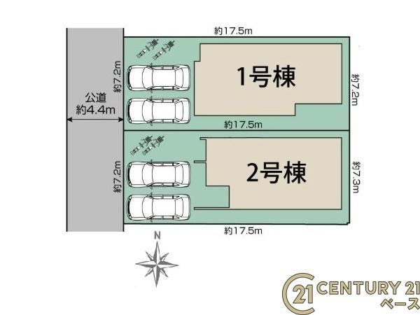 橿原市新口町 １号棟 ／新築一戸建の区画図|■こちらの物件は１号棟です！■