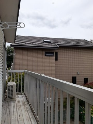 スイートハイツＢのバルコニー